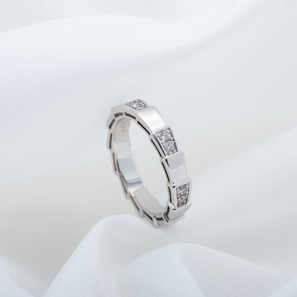 SERPENTI RING SILVER 3MM