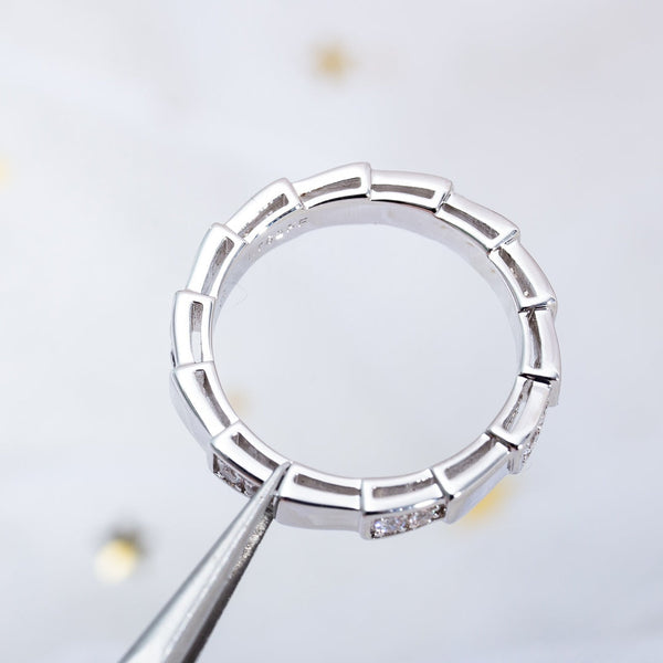 SERPENTI RING SILVER 3MM