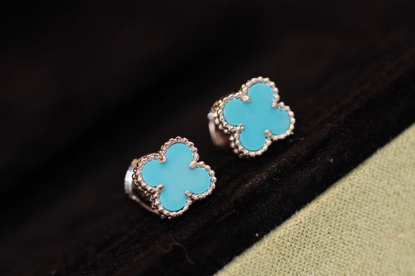 CLOVER TURQUOISE EARRINGS
