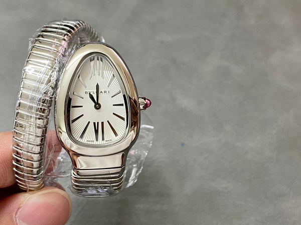 SERPENTI SPIGA SILVER GREY DIAL