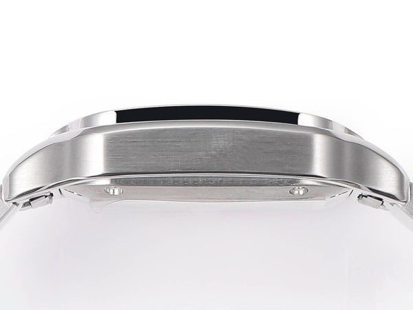 SANTOS LADY 35.1MM STEEL CASE BLUE DIAL