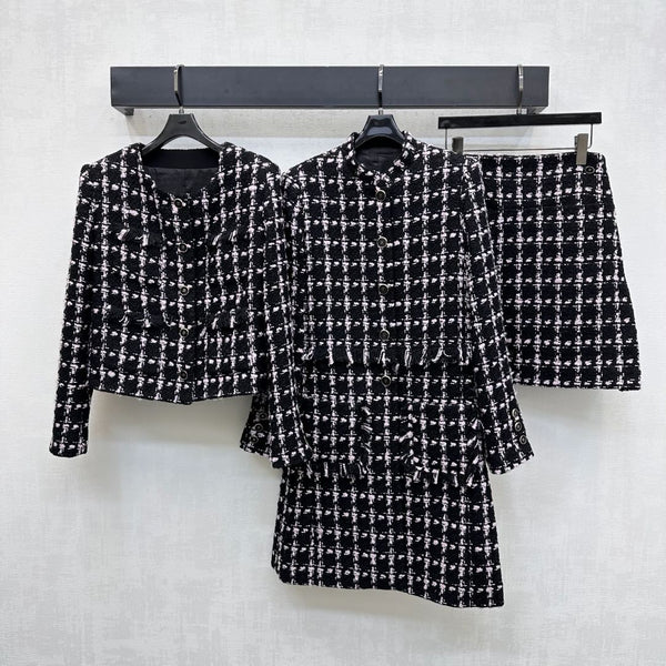 CHANEL WOOL LONG DRESS COAT STYLE 267