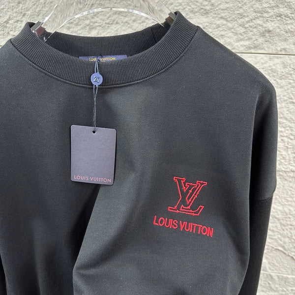 LV Long-Sleeve Crew Neck Sweatshirt 492277