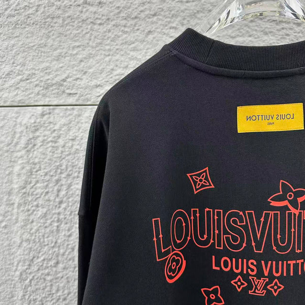 LV Long-Sleeve Crew Neck Sweatshirt 492277