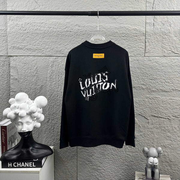 LV Long-Sleeve Crew Neck Sweatshirt 492259