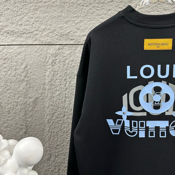 LV Long-Sleeve Crew Neck Sweatshirt 492247
