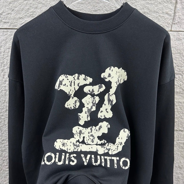 LV Long-Sleeve Crew Neck Sweatshirt 492239