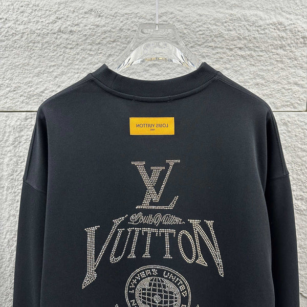LV Long-Sleeve Crew Neck Sweatshirt 492233