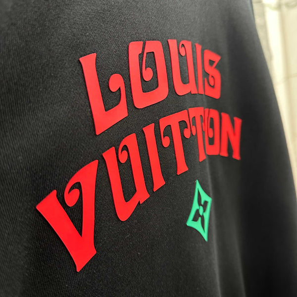 LV Long-Sleeve Crew Neck Sweatshirt 492215