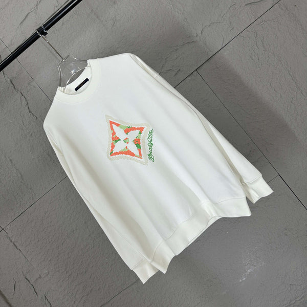 LV Long-Sleeve Crew Neck Sweatshirt 492197