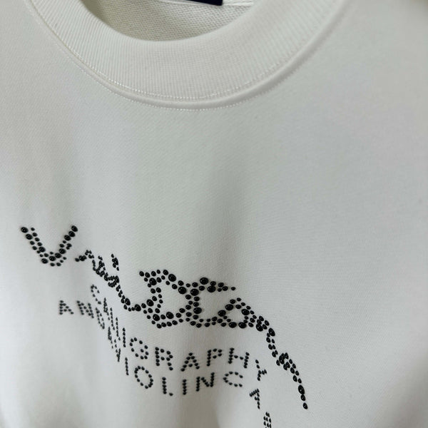 LV Long-Sleeve Crew Neck Sweatshirt 492195