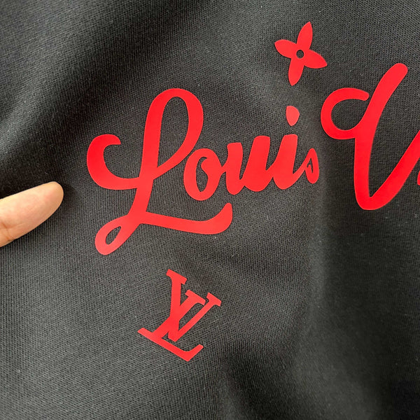 LV Long-Sleeve Crew Neck Sweatshirt 492181