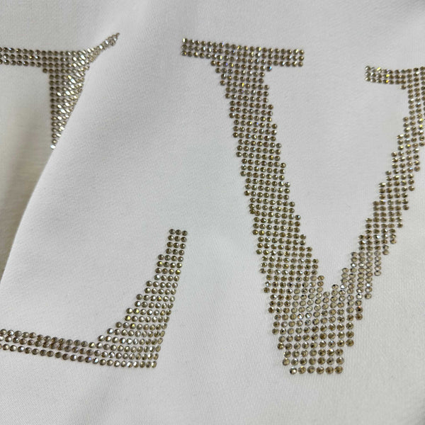 LV Long-Sleeve Crew Neck Sweatshirt 492179