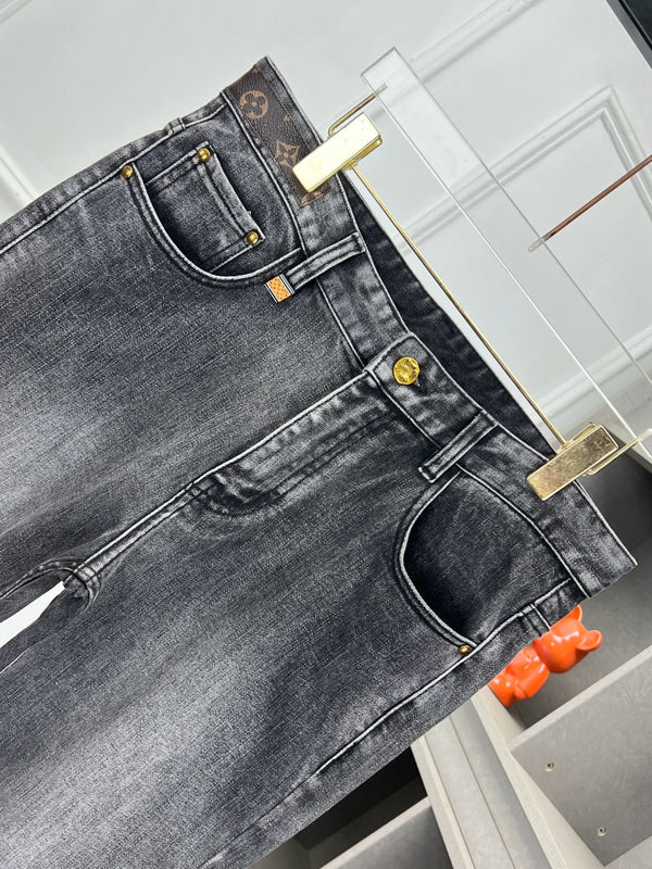 LV Gray Jeans 492659