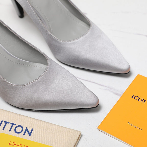 LV 26ss Legacy Pumps 95 Silver in Cowhide 600648