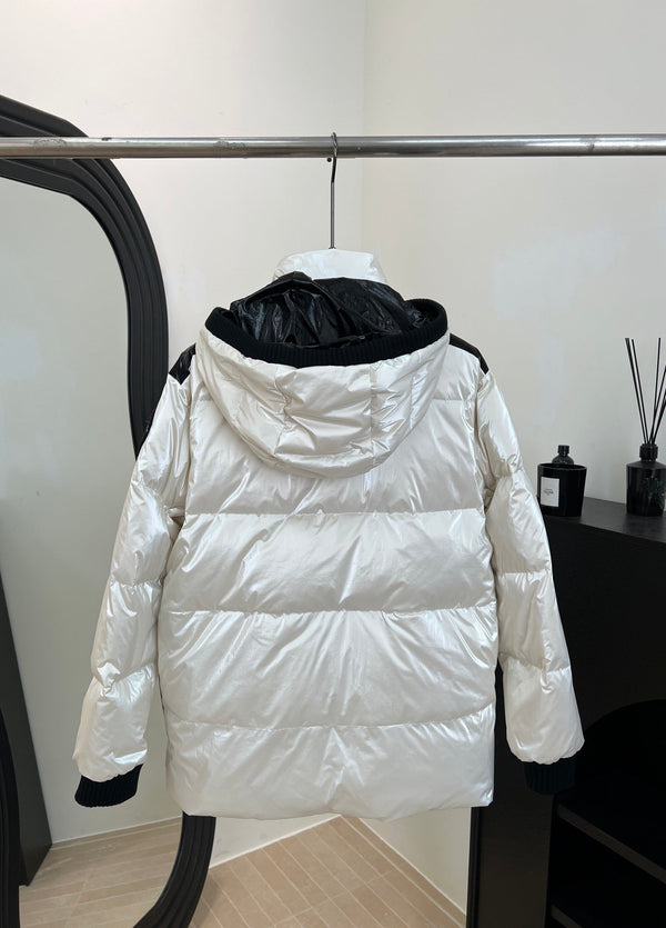 CHANEL SKI DOWN JACKET WHITE IN NYLON 841064