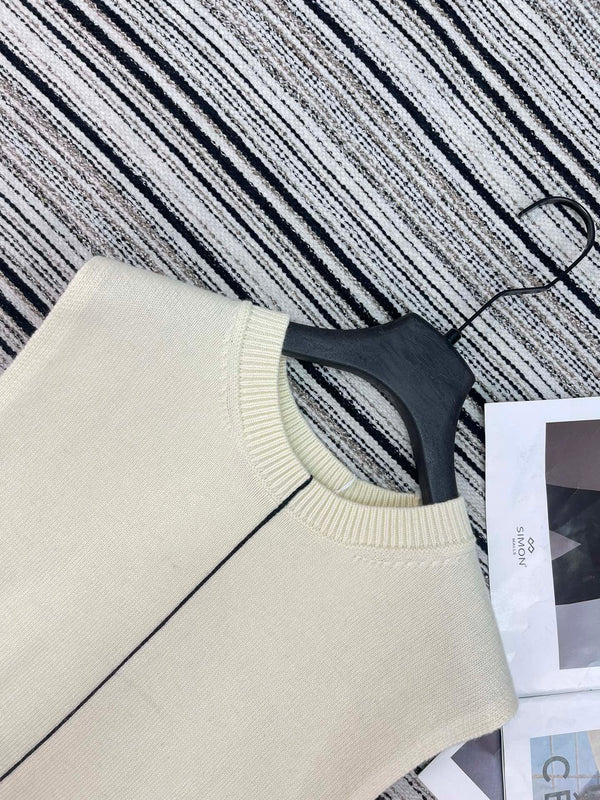 Chanel Vest Cream in Cashmere 133571