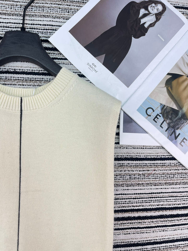 Chanel Vest Cream in Cashmere 133571