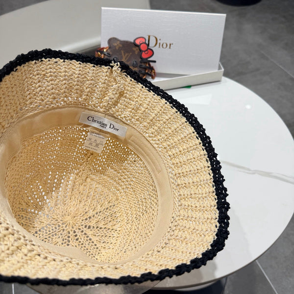 Dior Bucket Hat Beige in Mesh 192314