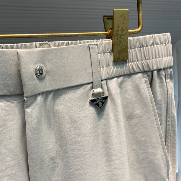 PRA26SS Straight-Leg Pants White in Cotton 152601