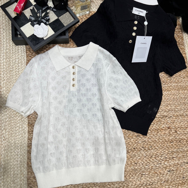Chanel 26SS Classic Polo in Linen 161785