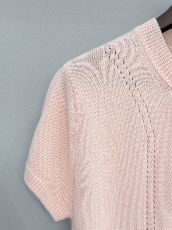 Hermes Pink Knit Dress 106014