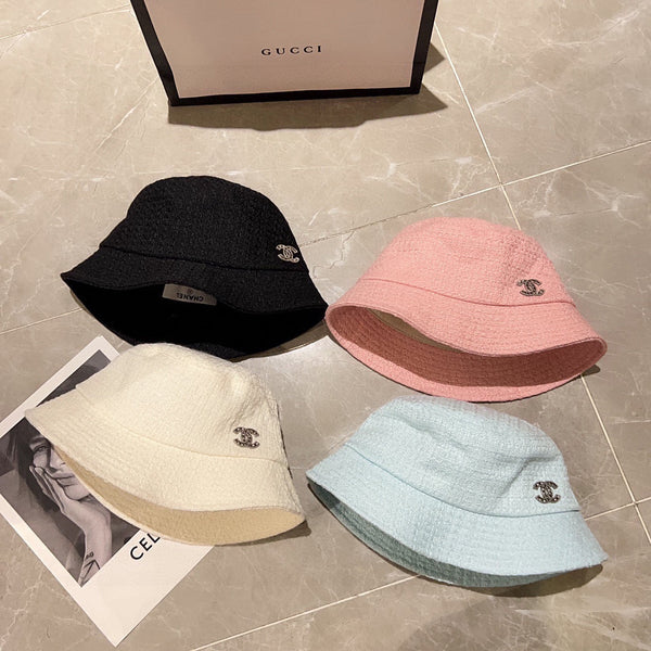 Chanel Fisherman's Hat Pink in Cloth 197685