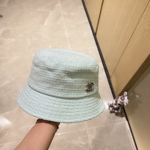 Chanel Fisherman's Hat Mint Green in Cloth 197683