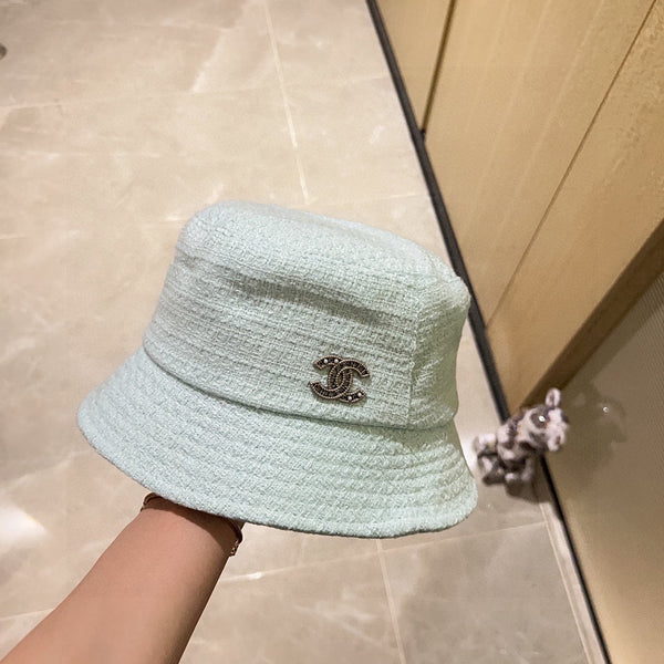 Chanel Fisherman's Hat Mint Green in Cloth 197683