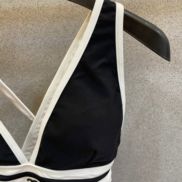 Chanel One-Piece Swimsuit Black in Cotton polyester 201831