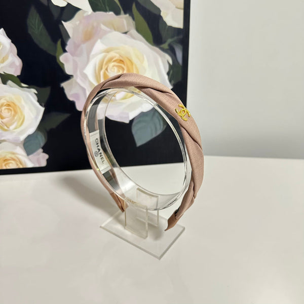Chanel Headband Light Pink in Cloth 201911