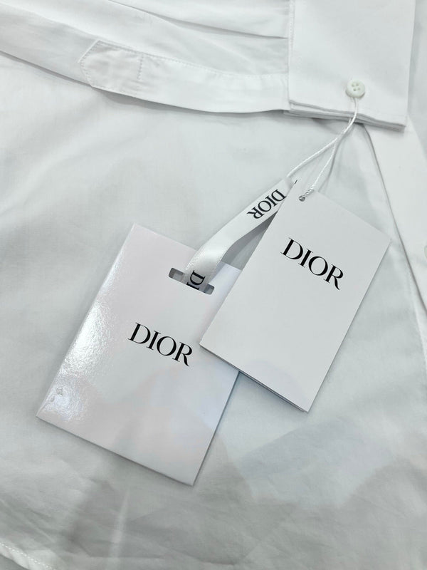 DIOR Long-sleeve Shirt White in Cotton 183919