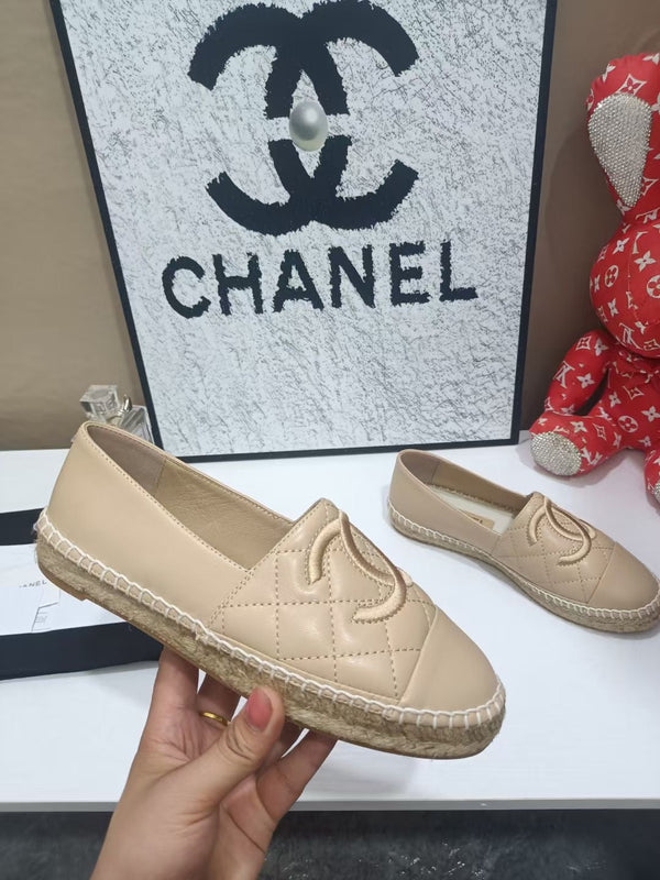 Chanel Espadrilles Beige in Cowhide 684834