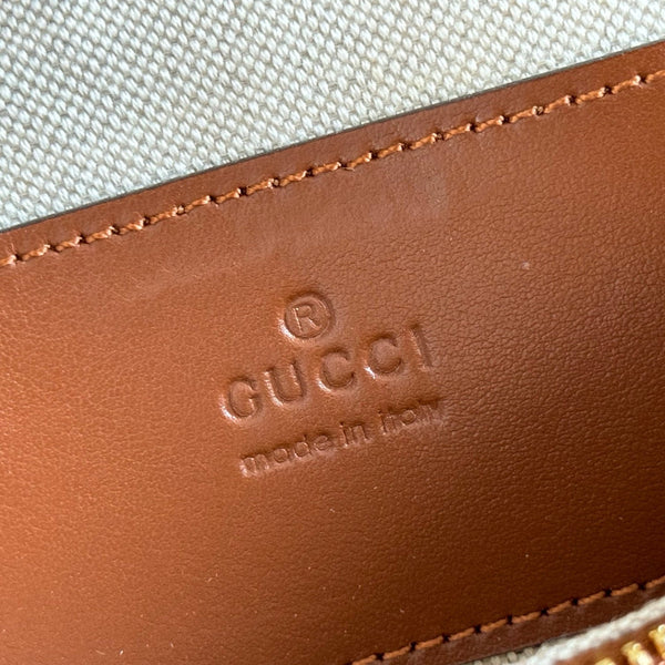 Gucci GG Matelassé Mini Bag 16 Brown in Quilted Leather 284910