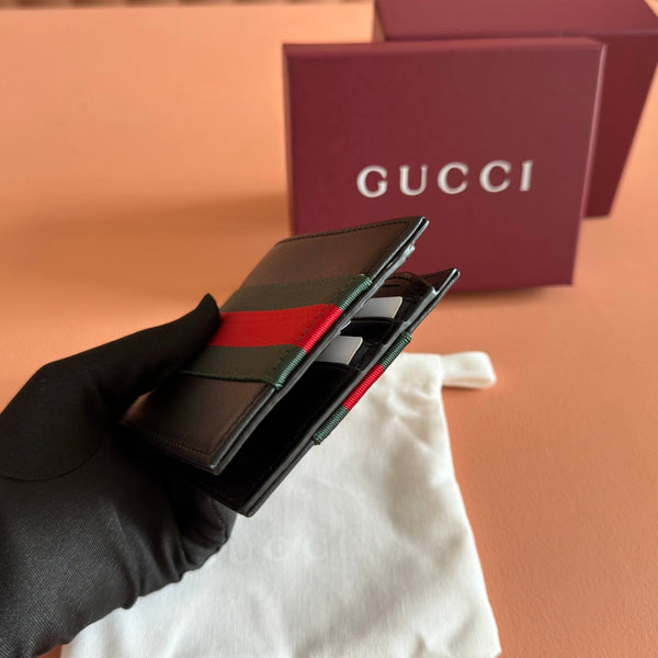 Gucci Bi-fold wallet Black in Canvas 284917
