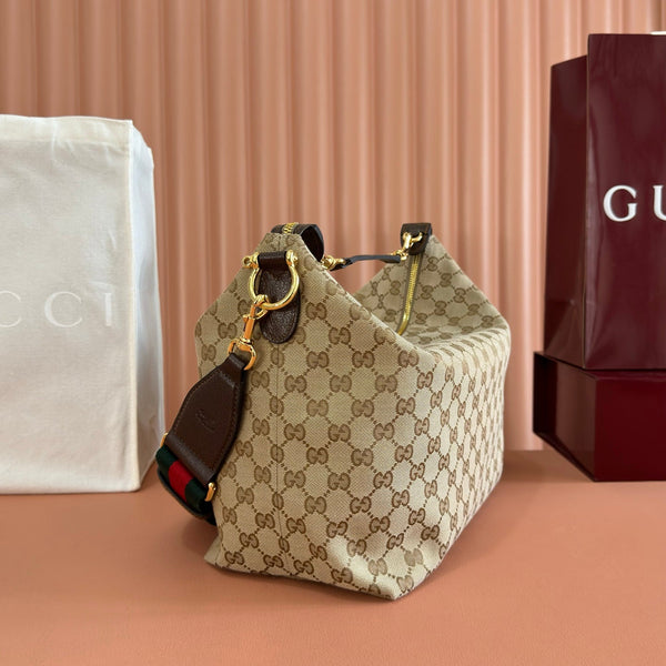 Gucci 26 Coach Shay Crossbody Bag 33 Brown in Canvas 284967