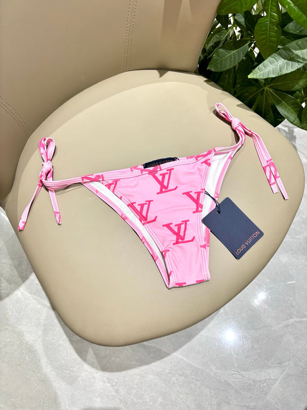 LV Monogram Print Bikini Pink in Polyamide 178589