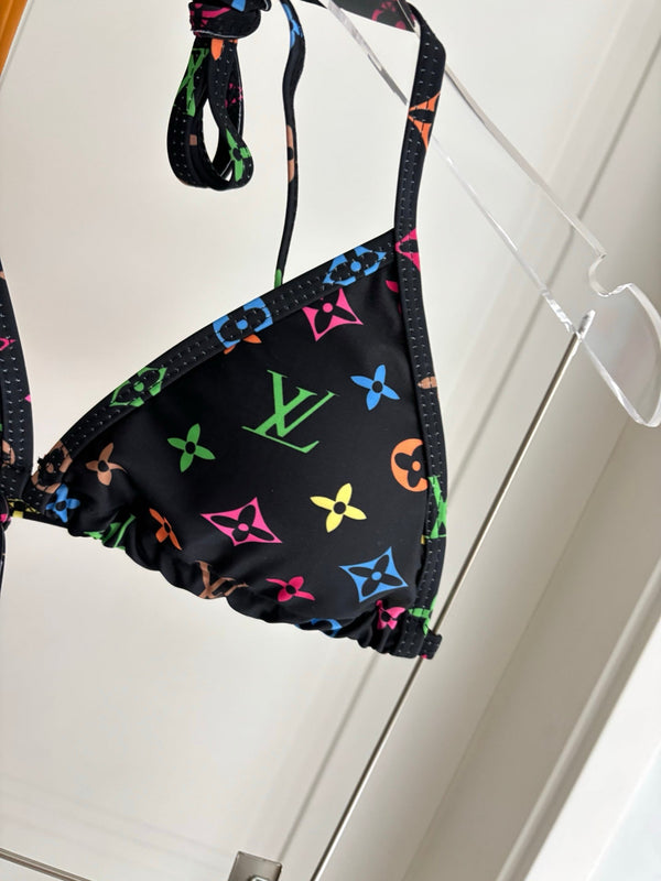 LV Monogram Bikini in Black Polyamide 206288