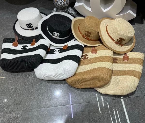 CC Tote Bag & Hat Set Plant Grass 209737