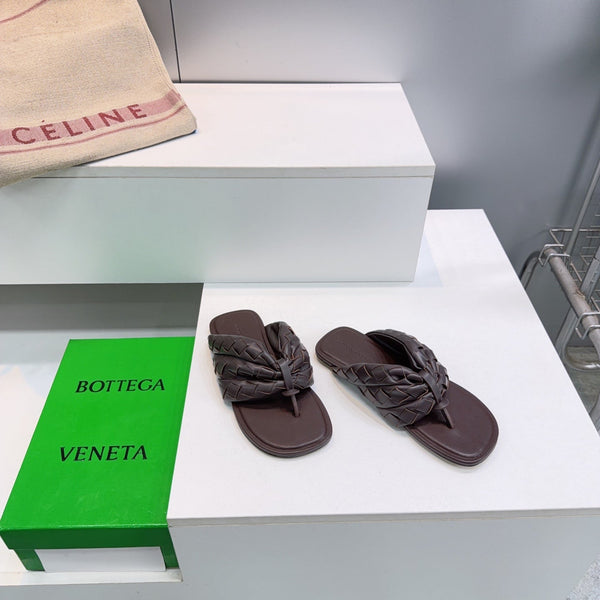 BV 26ss Thong Flip-Flops Brown Leather 842949