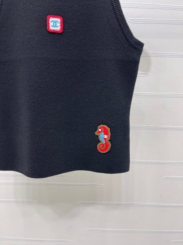 CC Ribbed Tank Top Wool 406480