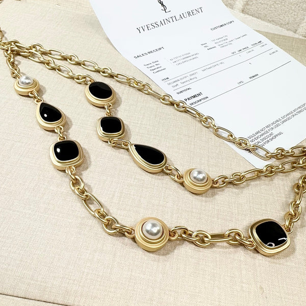 YSL Waist Belt Chain Model 215203