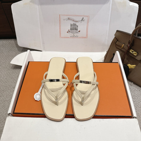 HM Miss Sandal Cream in Calfskin 959971