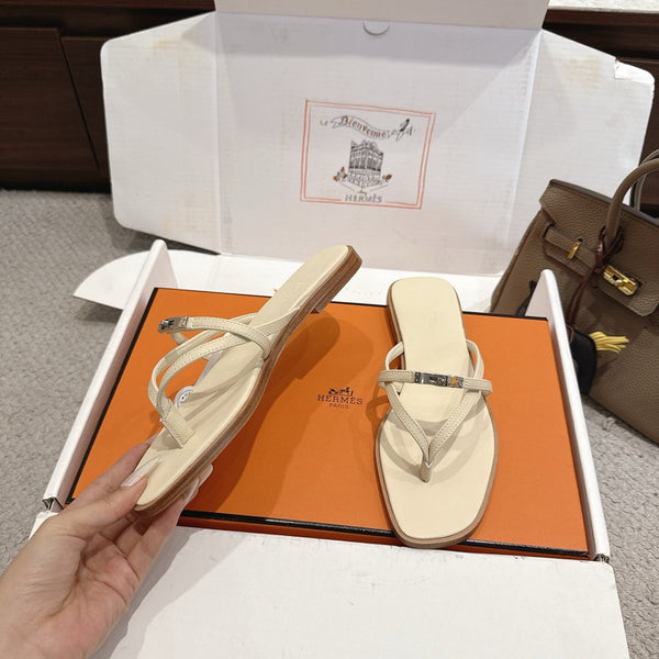 HM Miss Sandal Cream in Calfskin 959971