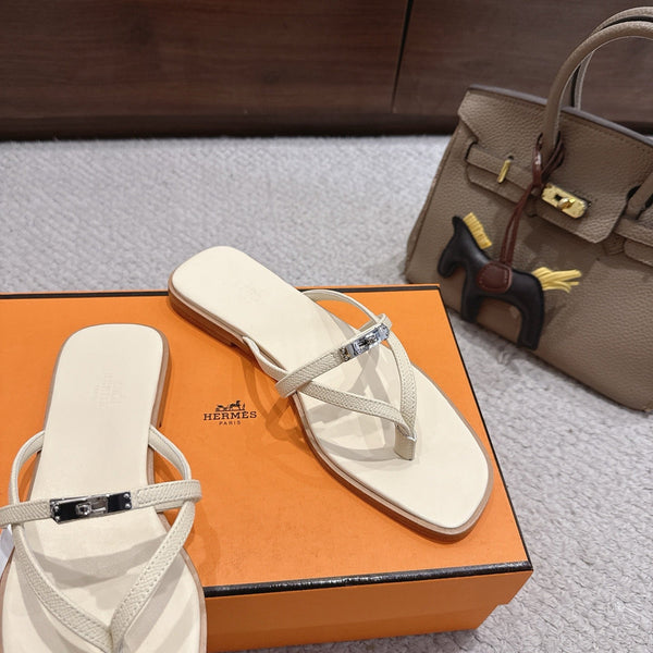 HM Miss Sandal Cream in Calfskin 959971