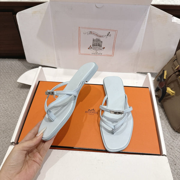 HM Miss Sandal Light Blue in Calfskin 959969