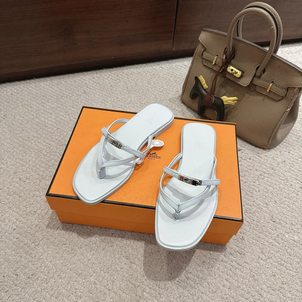 HM Miss Sandal Light Blue in Calfskin 959969