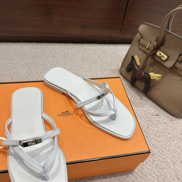 HM Miss Sandal Light Blue in Calfskin 959969