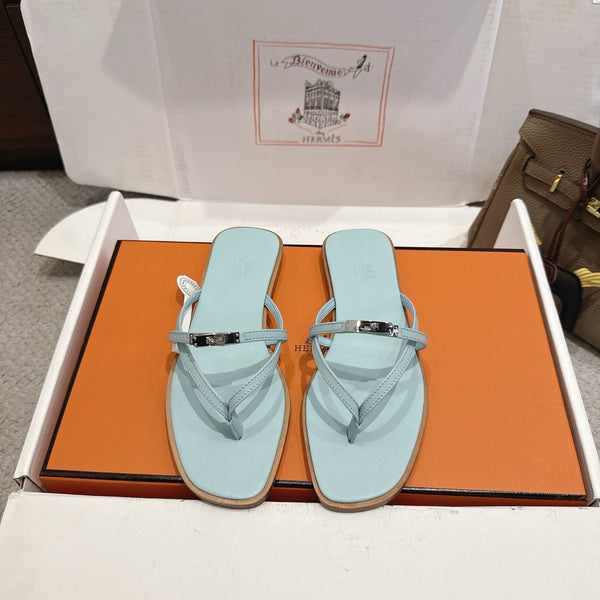 HM Miss Sandal Blue in Calfskin 959967