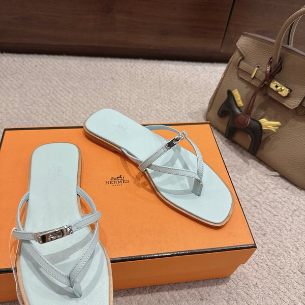 HM Miss Sandal Blue in Calfskin 959967